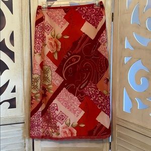 🌺Floral and Fun Skirt w/ Lace Trim